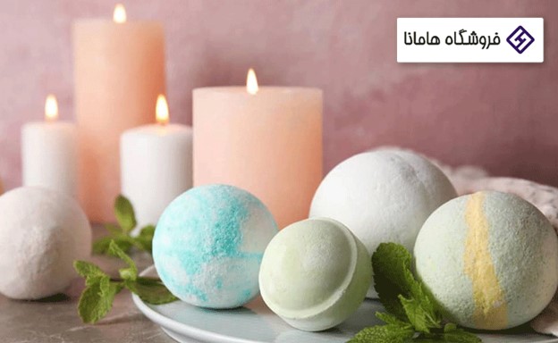 کوکتل پدیکور های قالبی رنگارنگ به همراه شمع